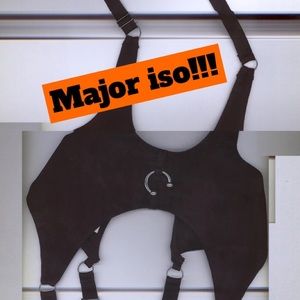 THE END LINGERIE HAPPY ENDING GARTER BLACK ISO